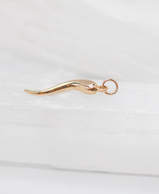 Italian peppercorn horn pendant 00113