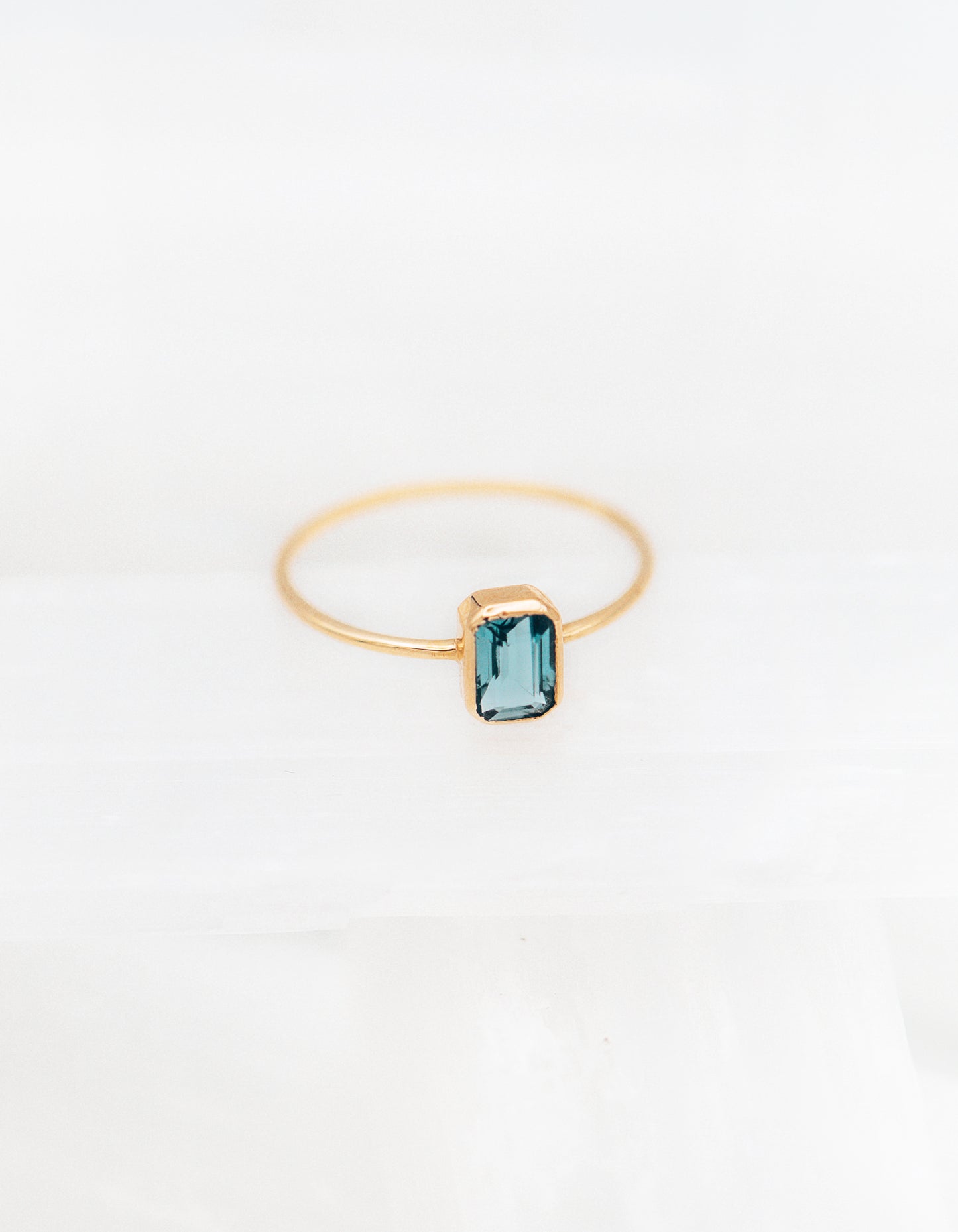 Blue Topaz ring