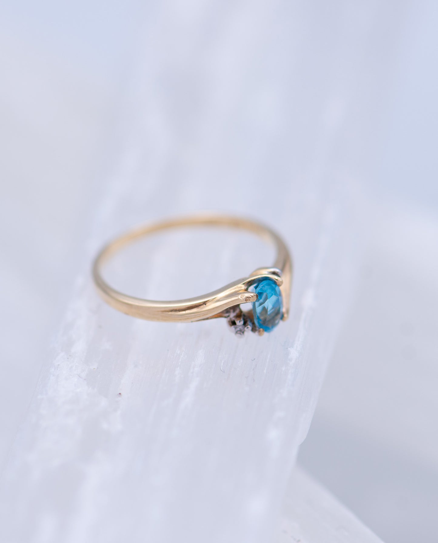 Blue Topaz Ring