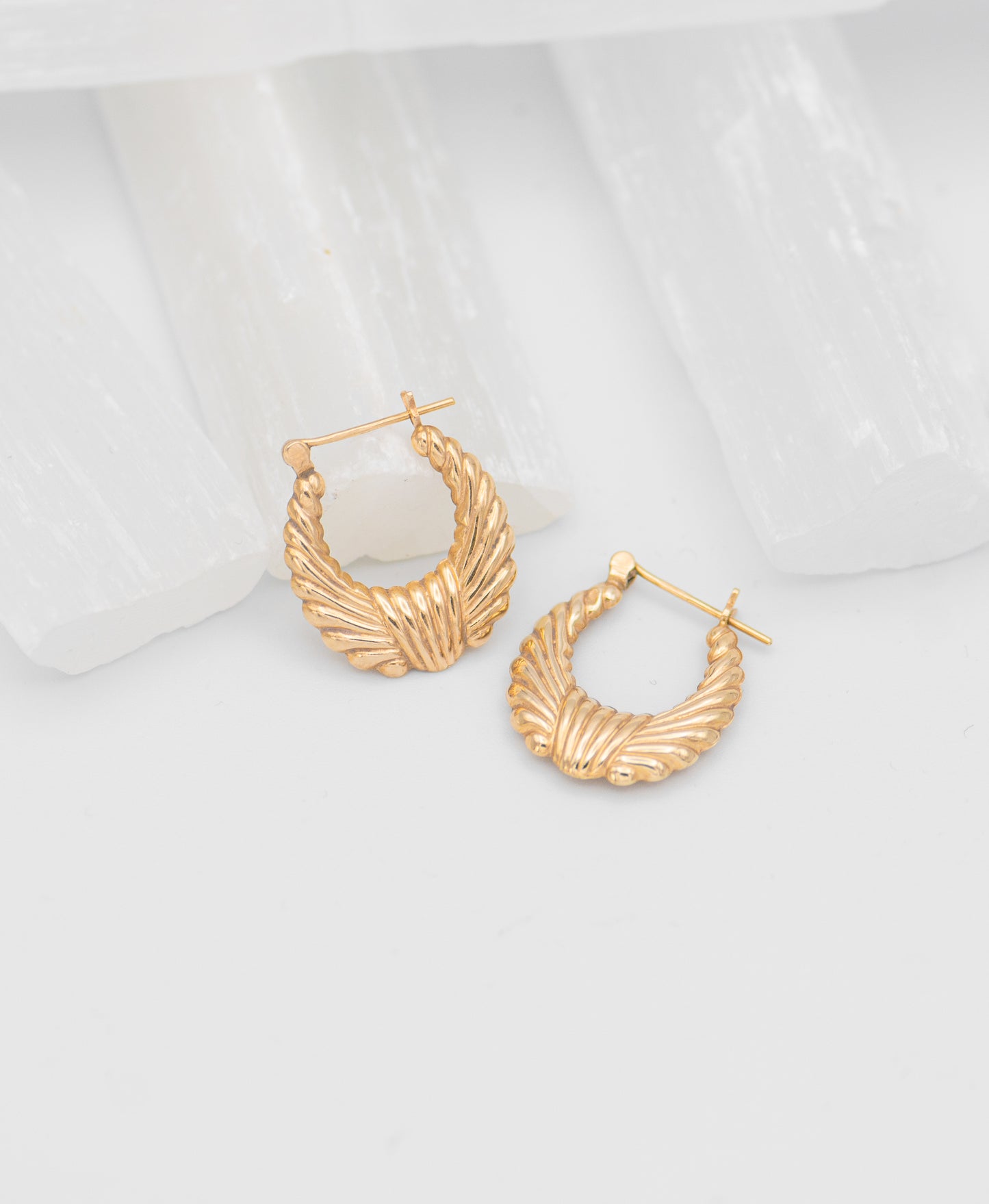 Ryanne Ribbed Hoops