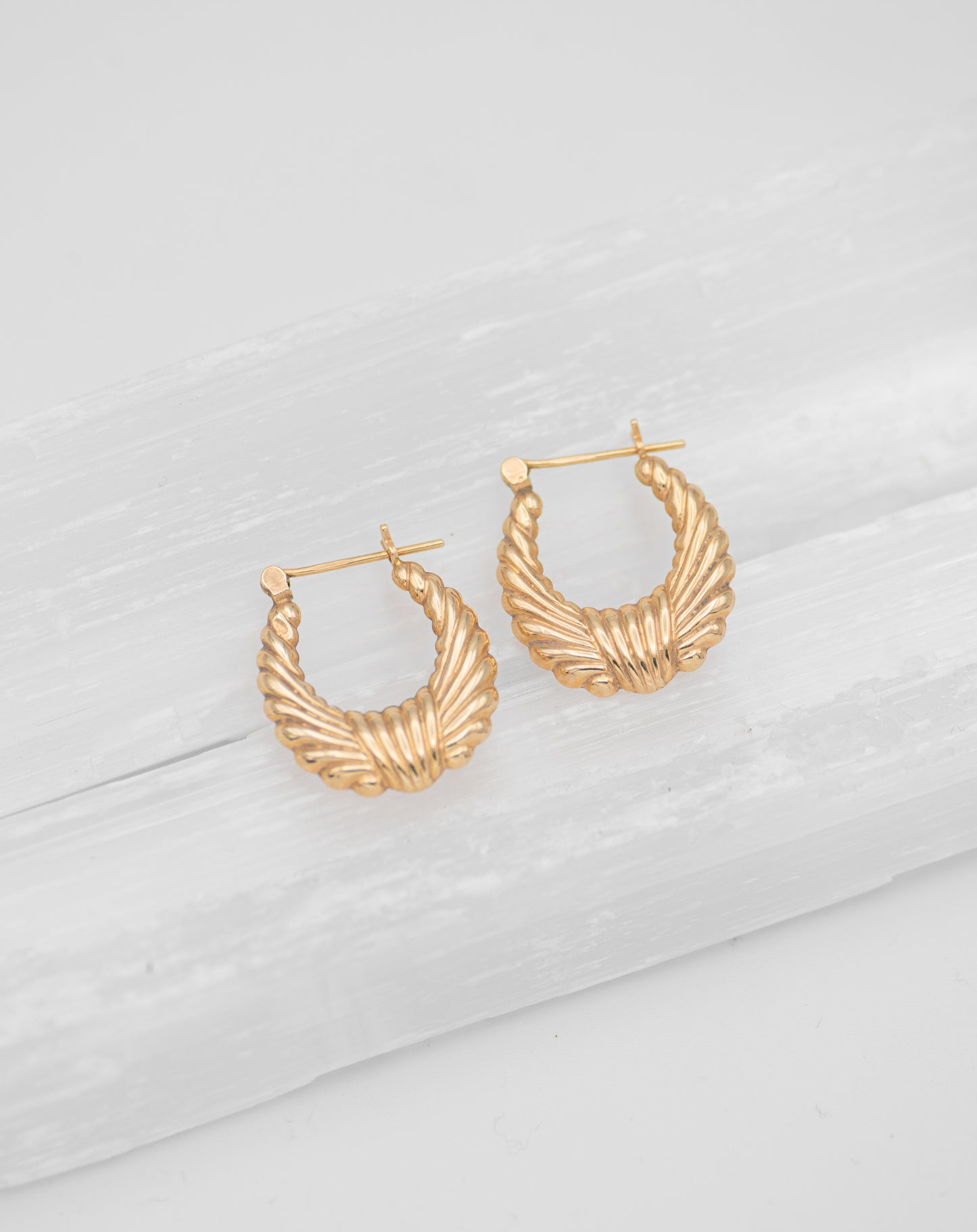 Ryanne Ribbed Hoops