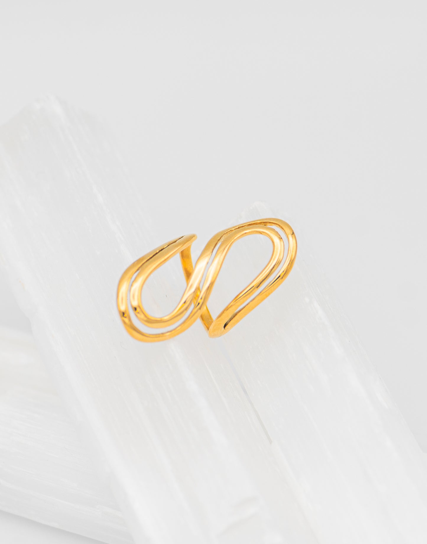 Dio Double Twist Ring