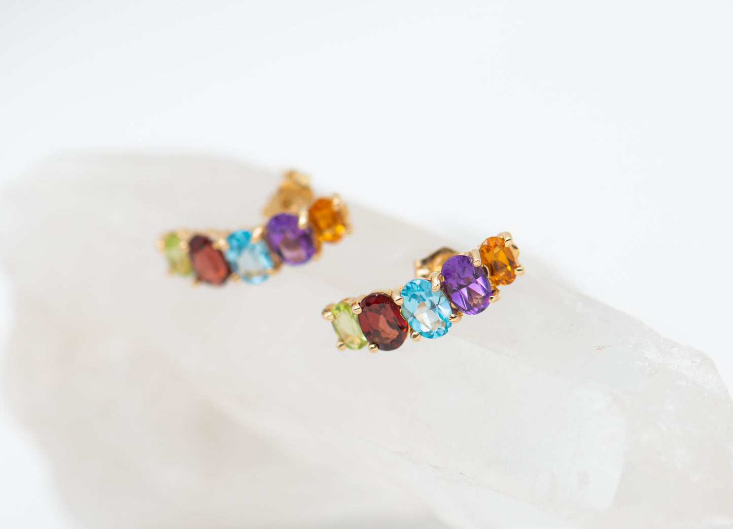 Multicolor earrings
