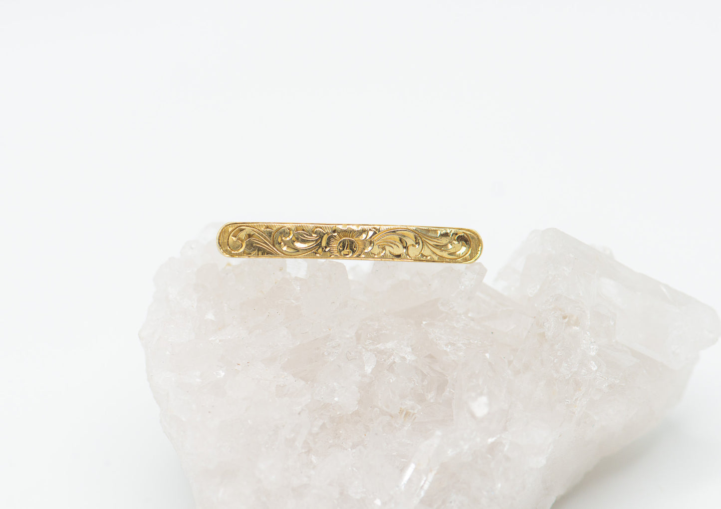 Victorian Hand-Engraved Pin
