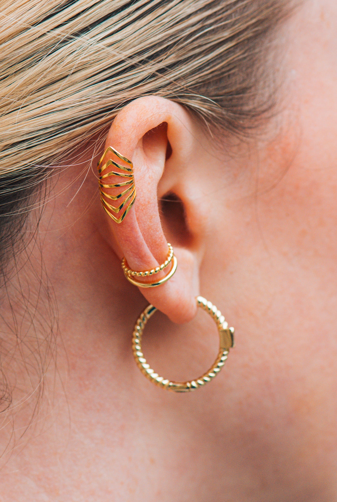 Sol Pointy Ear cuff - Mottive.inc