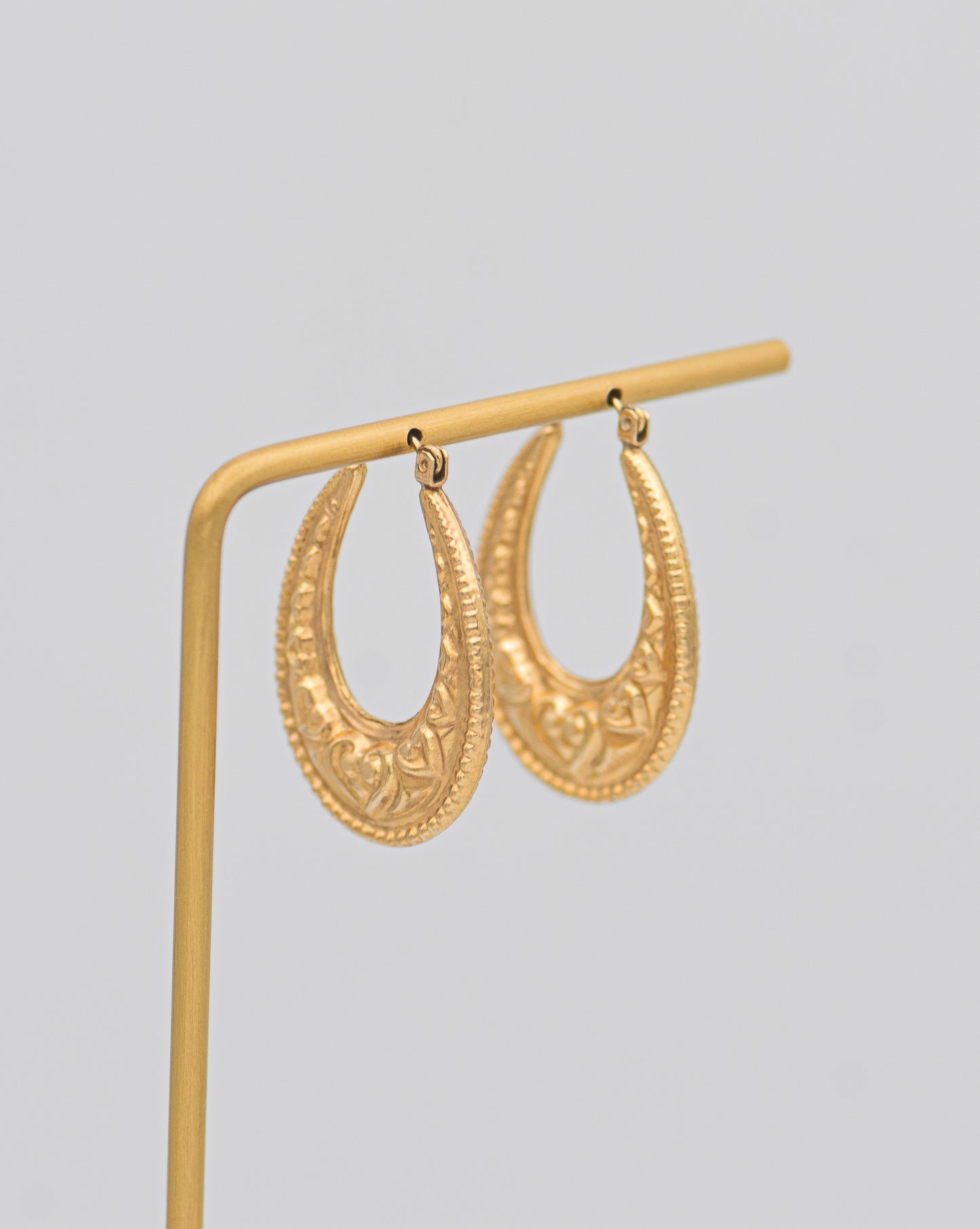 Aphrodite Heart Hoops
