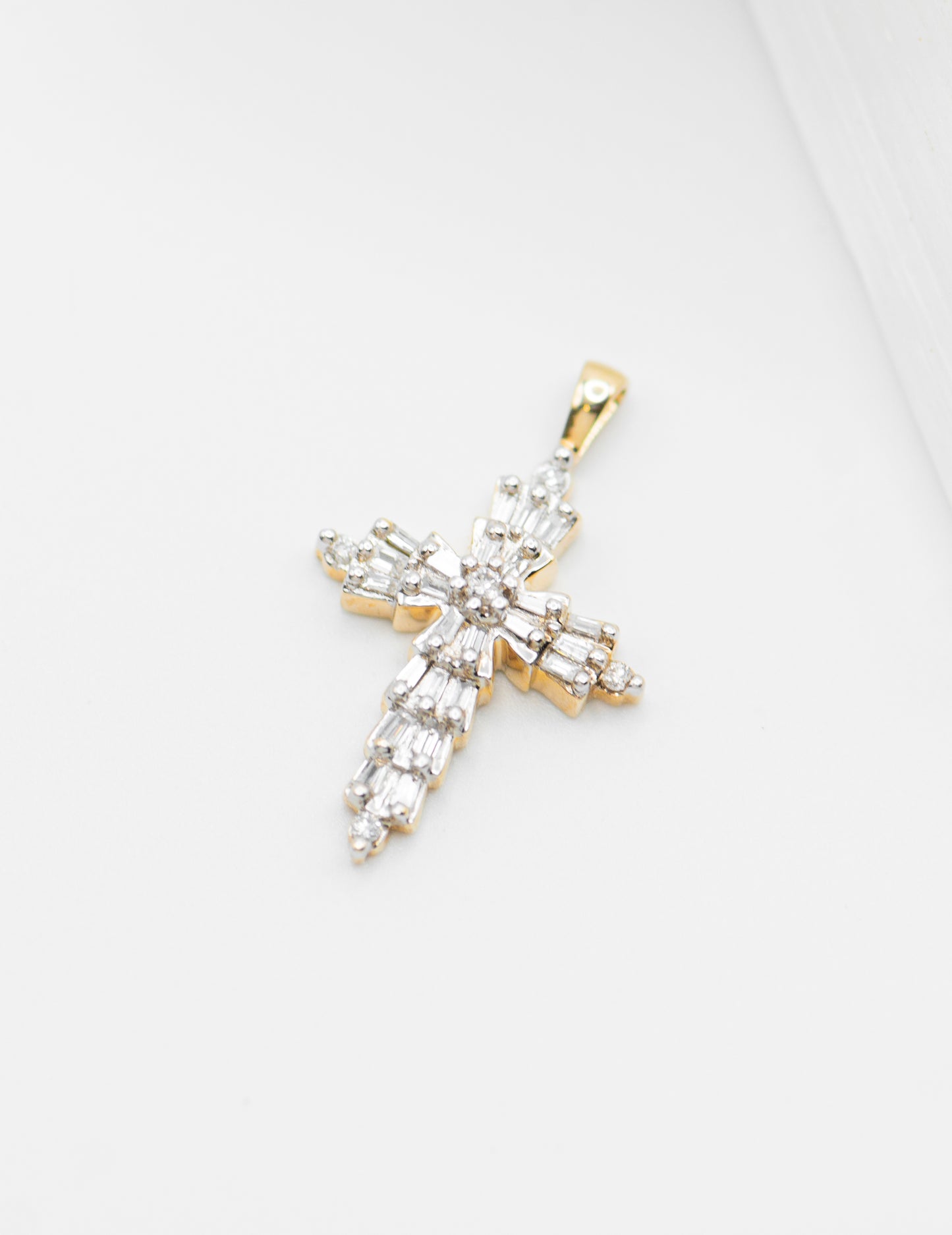 Bejeweled Cross Charm