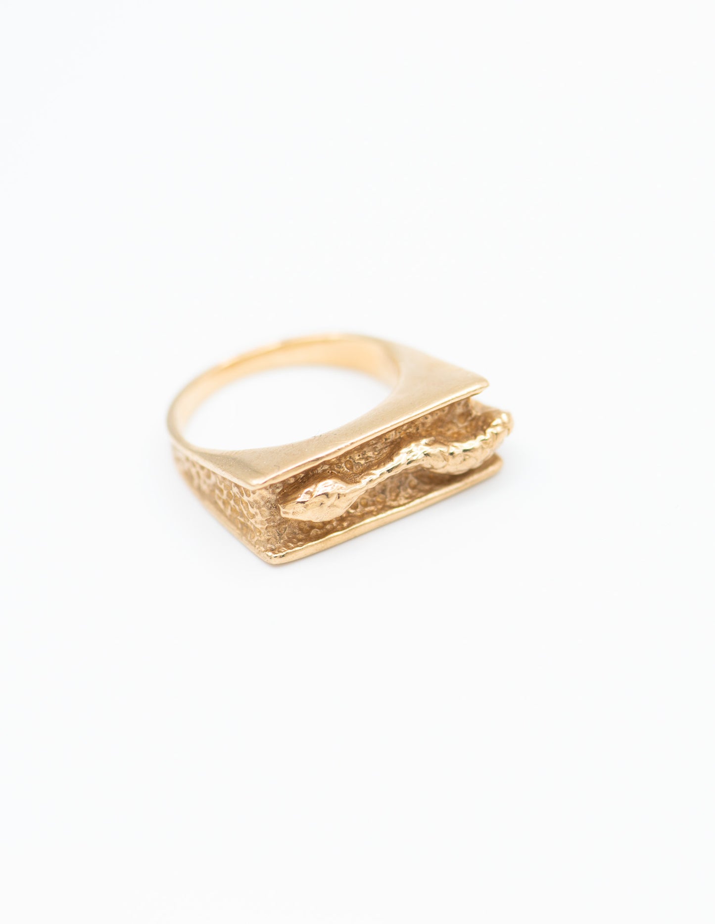 Hand-Carved Snake Ring - Mottive.inc
