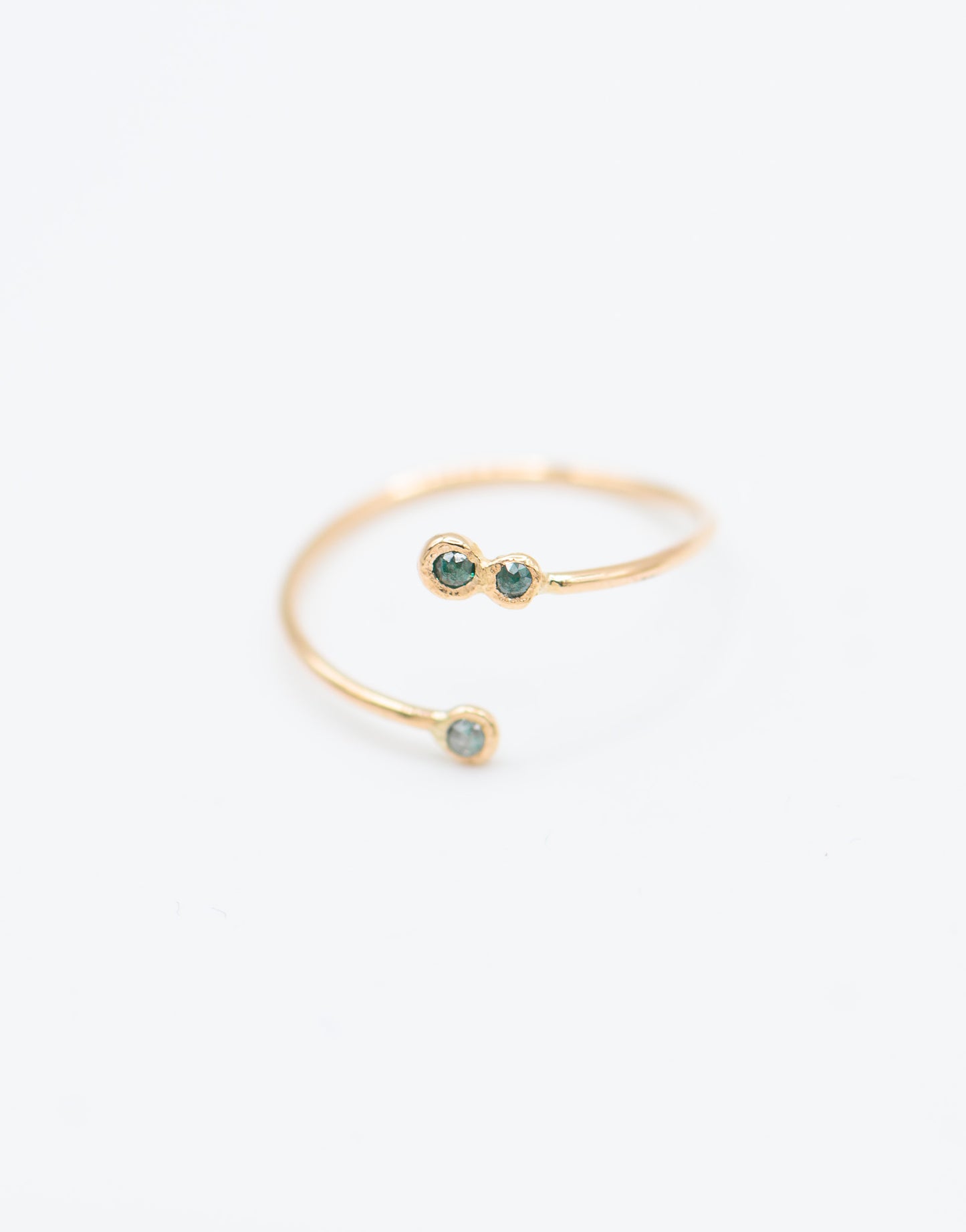 Blue Diamonds Ring