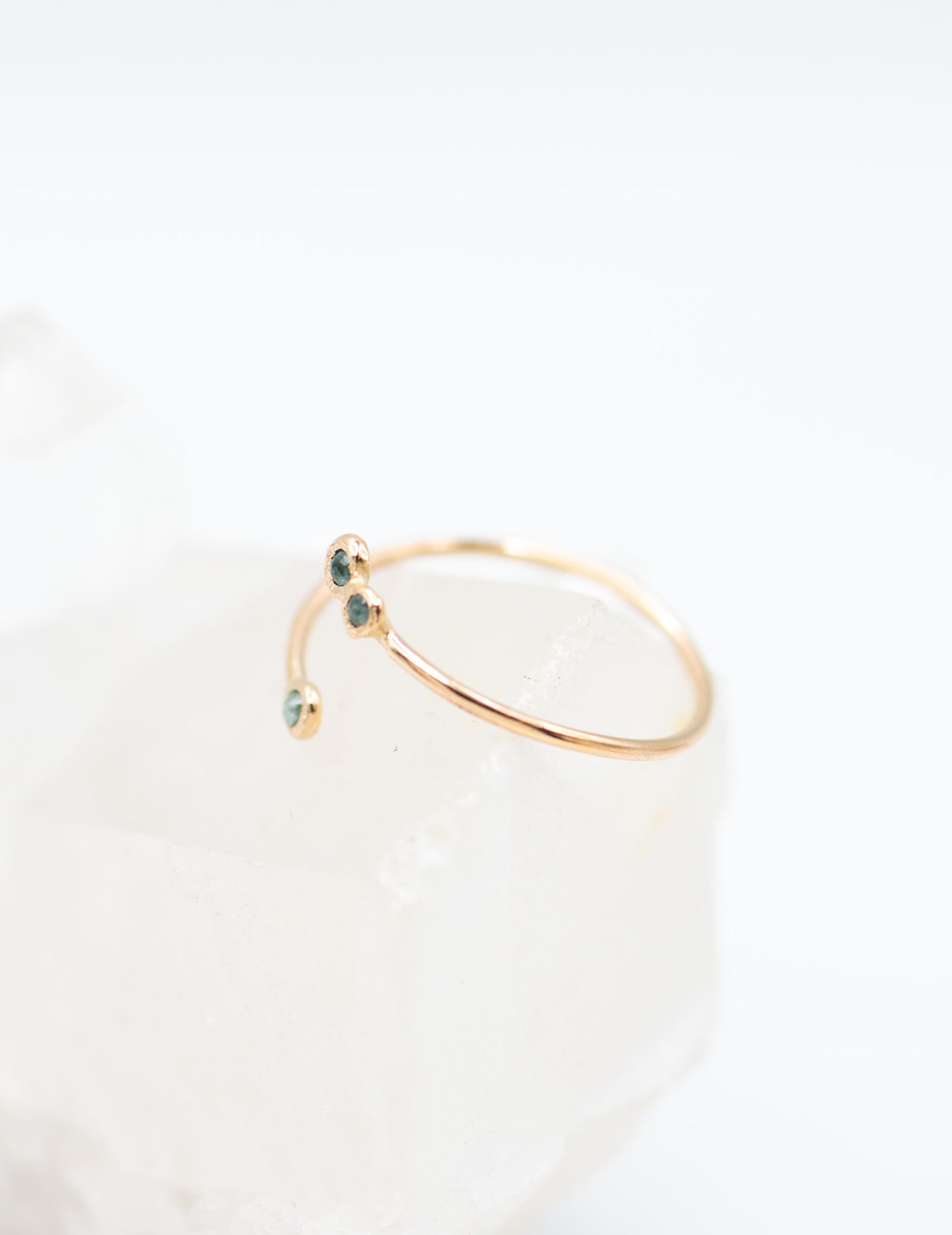 Blue Diamonds Ring
