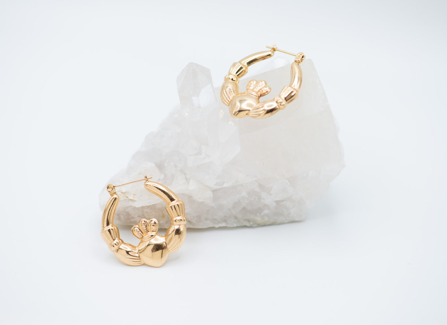 Claddagh Hoops