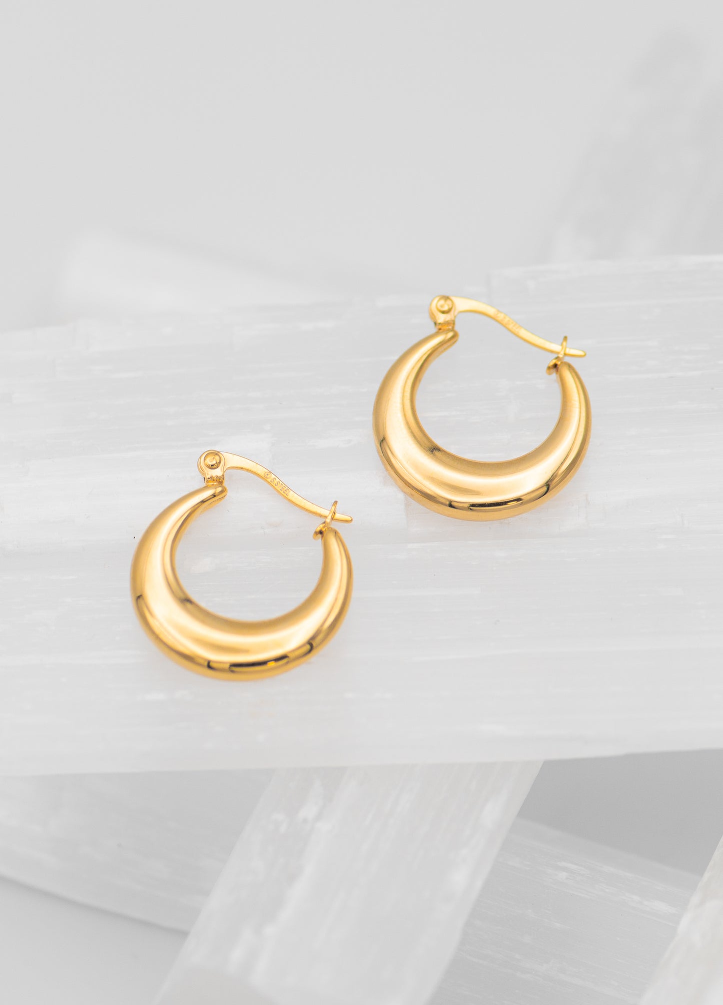 Lola Crescent Hoops