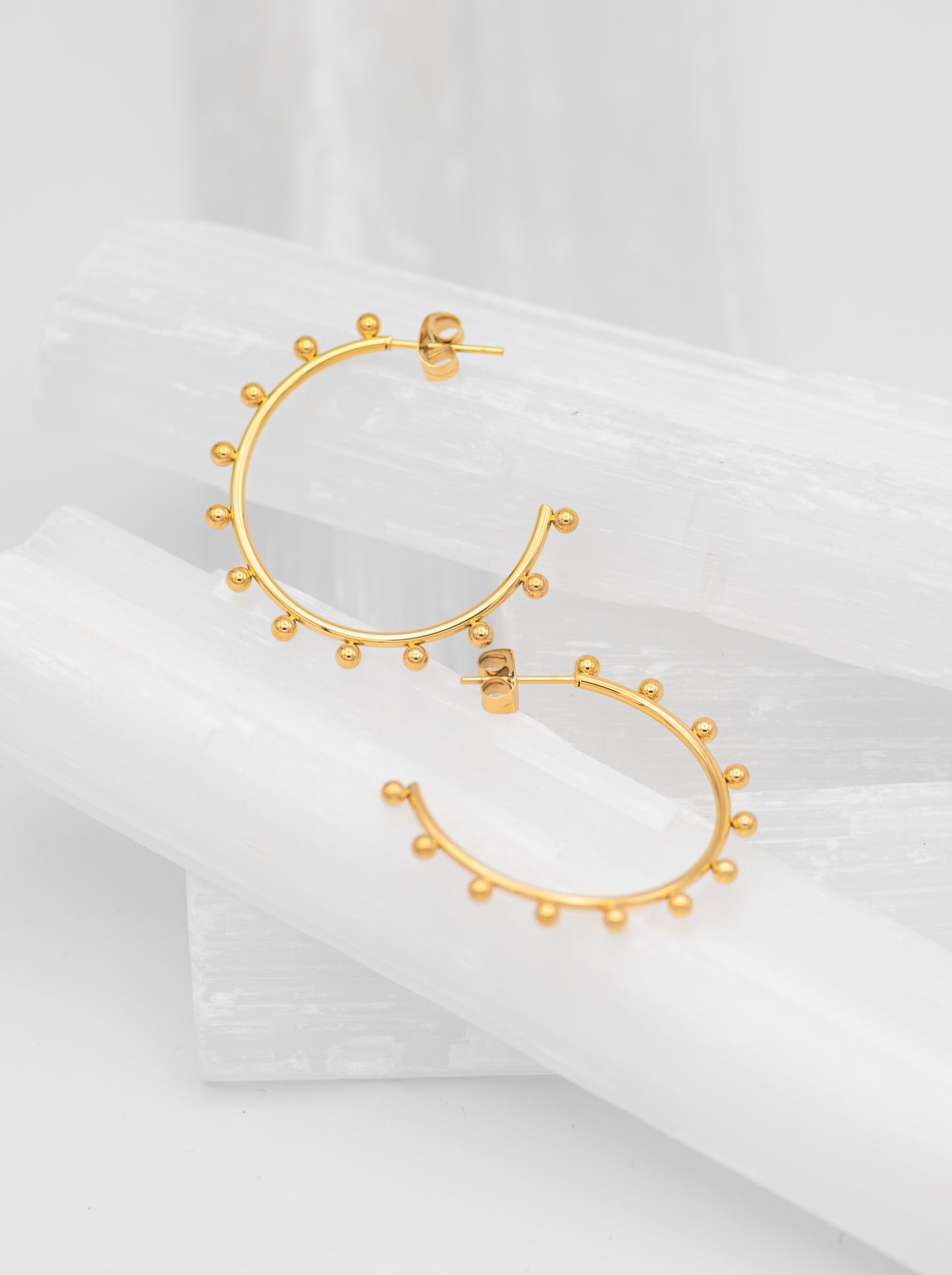 Sunny Dot Hoops