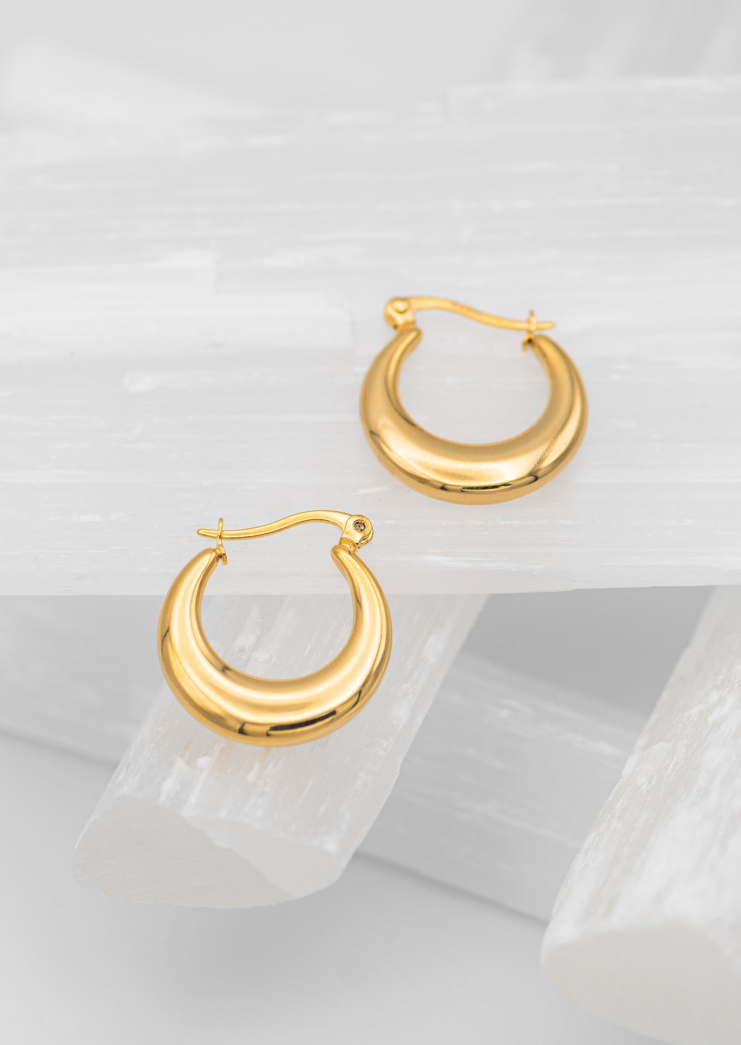 Lola Crescent Hoops