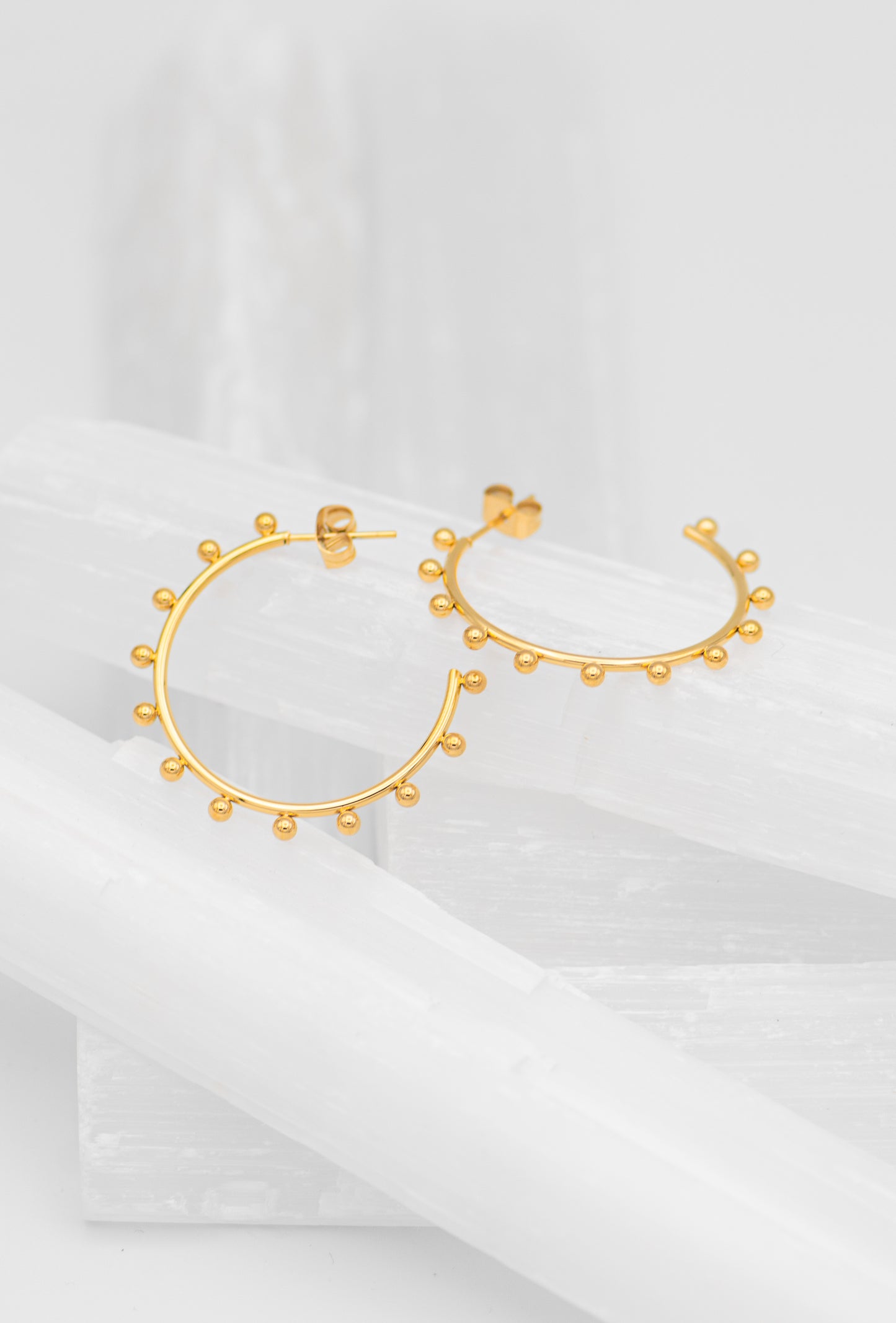 Sunny Dot Hoops
