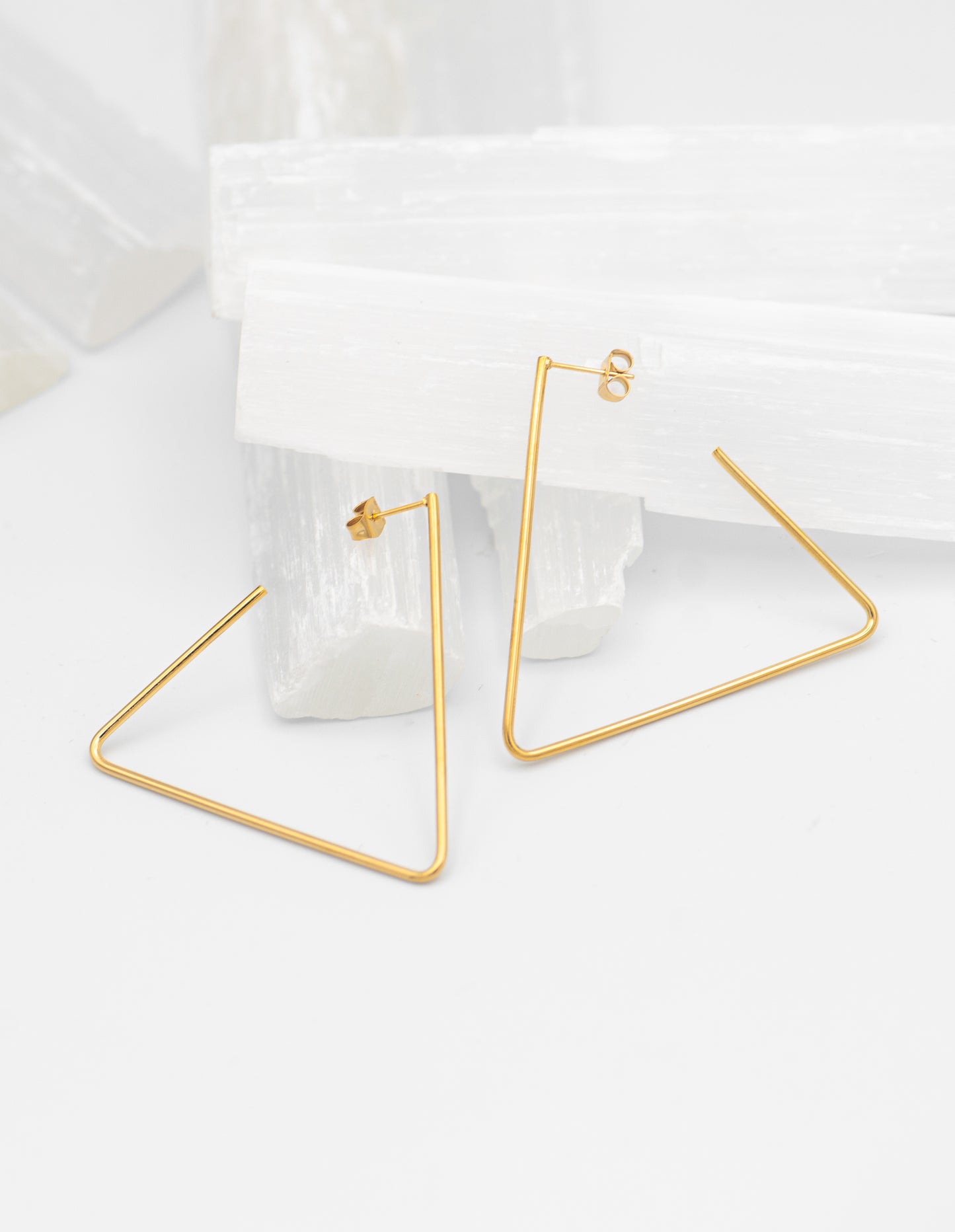 Cammi Triangle Hoops