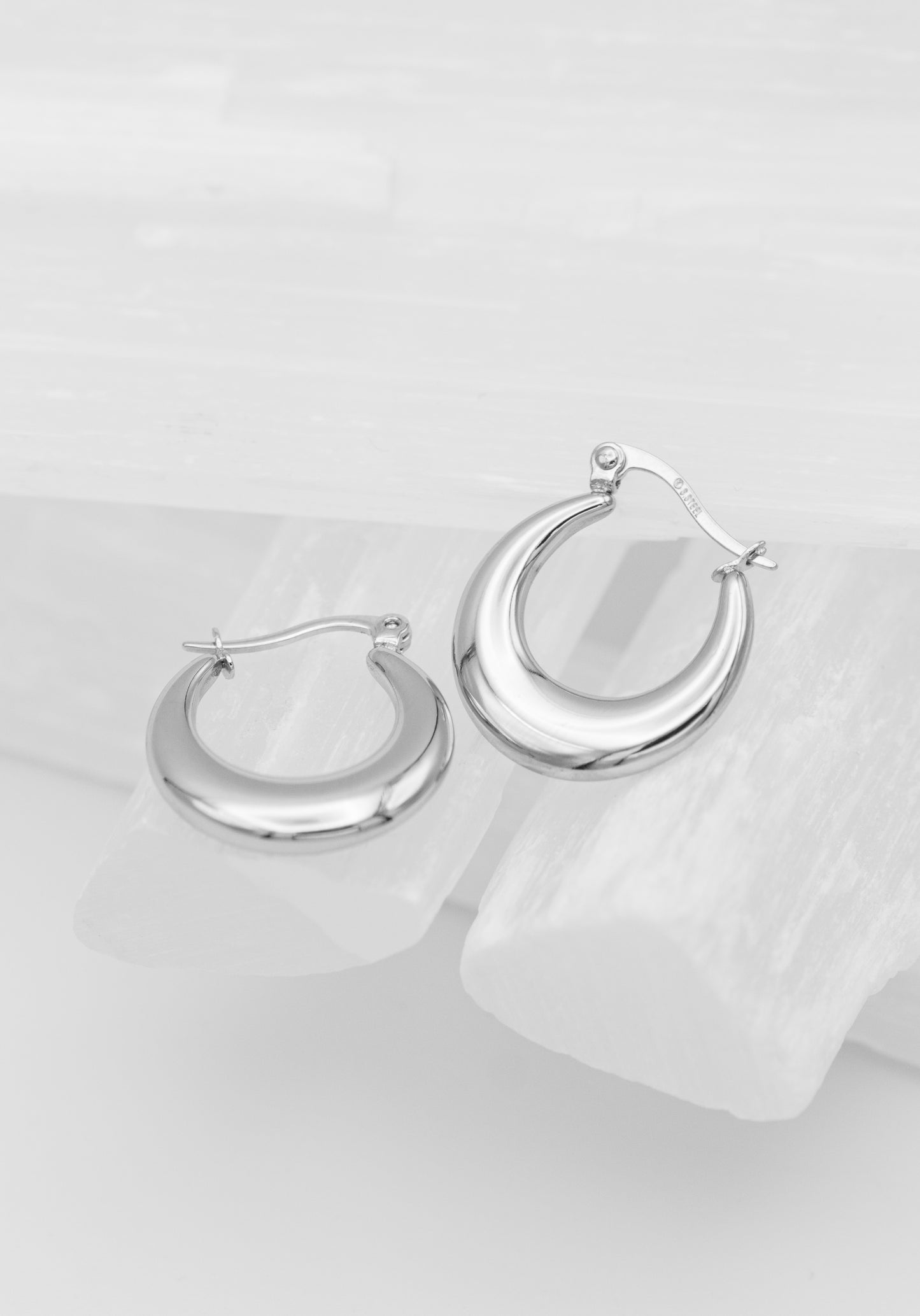 Lola Crescent Hoops