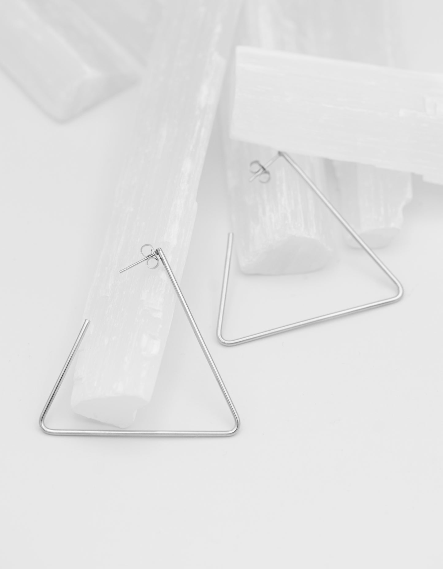 Cammi Triangle Hoops