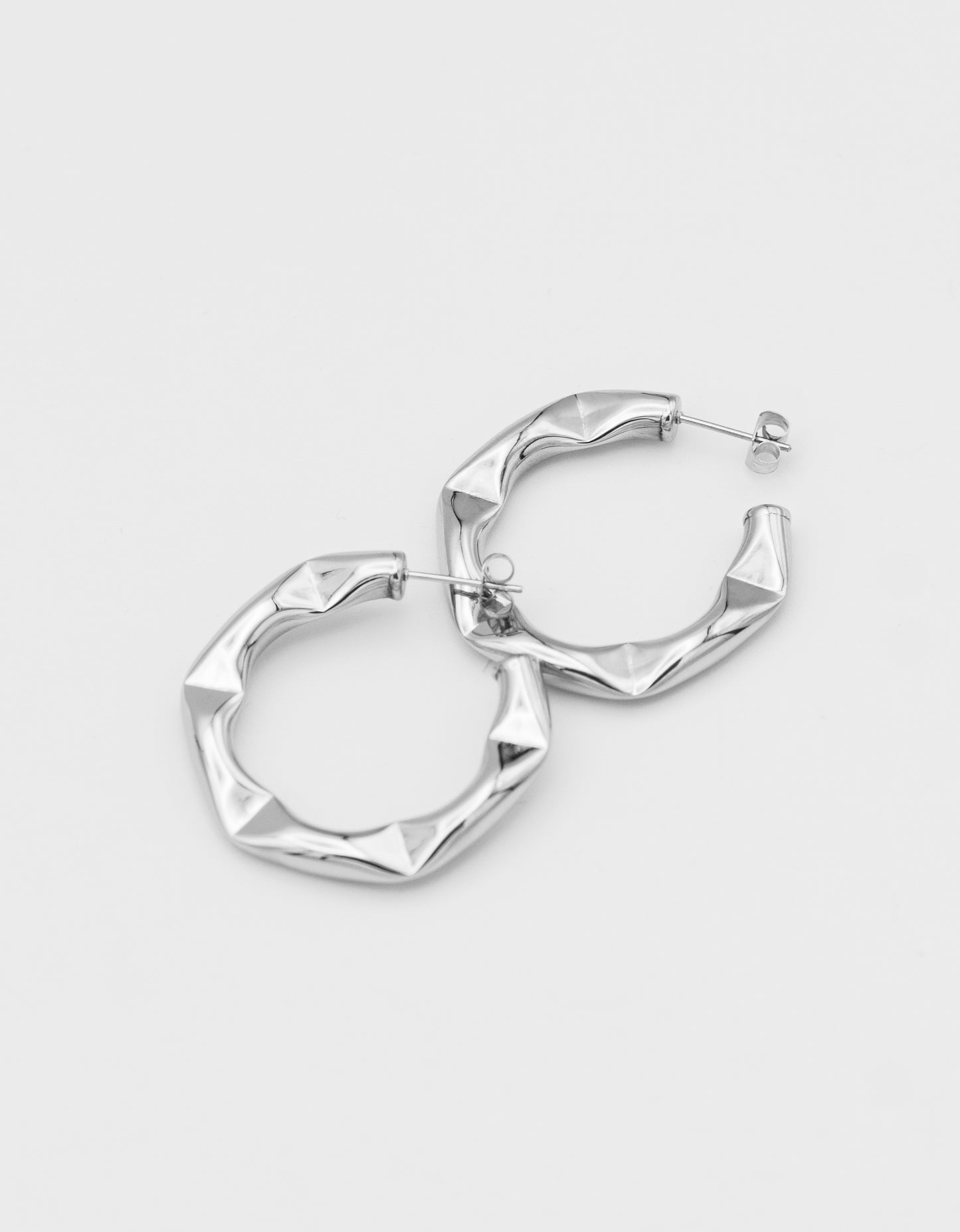Augustus Dented Hoops