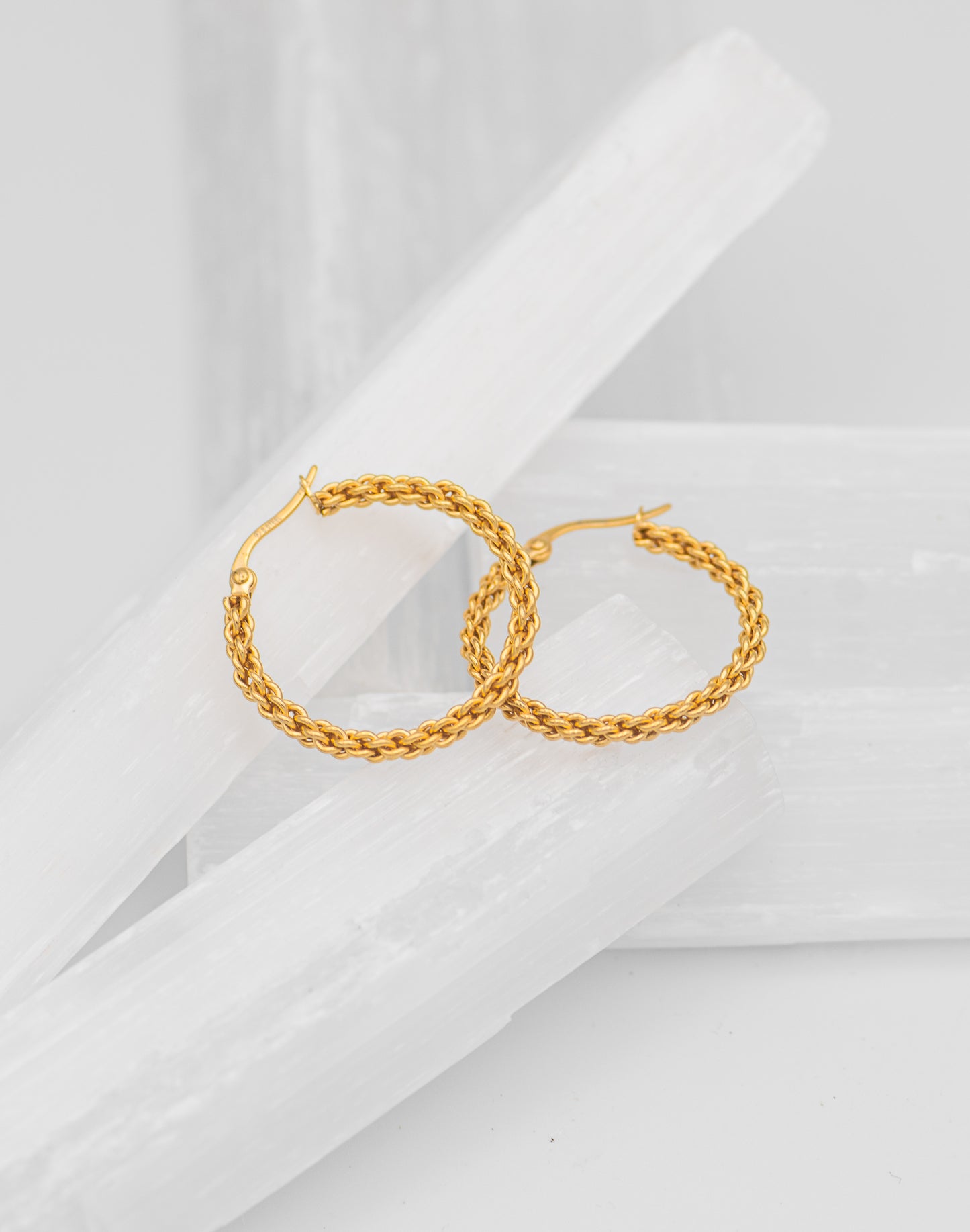 Grant Braided Hoops