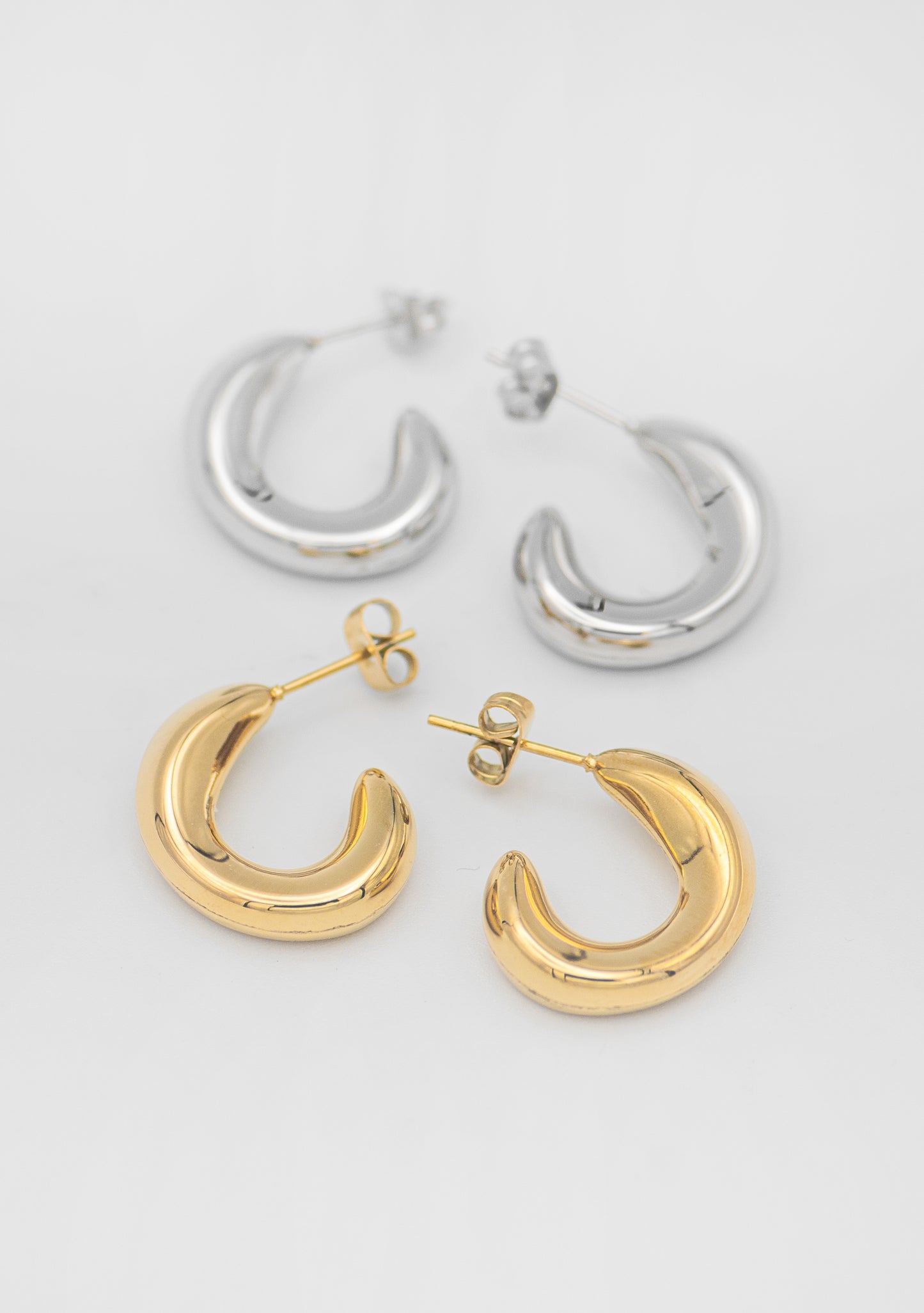 Joy Chunky Edge Earrings