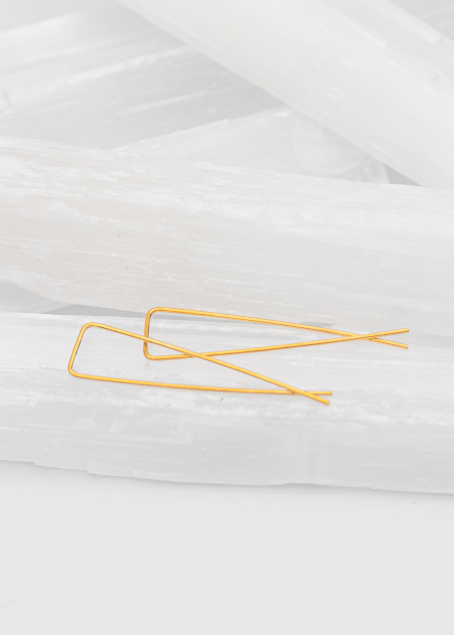 Rachel Threader Fish Hoops