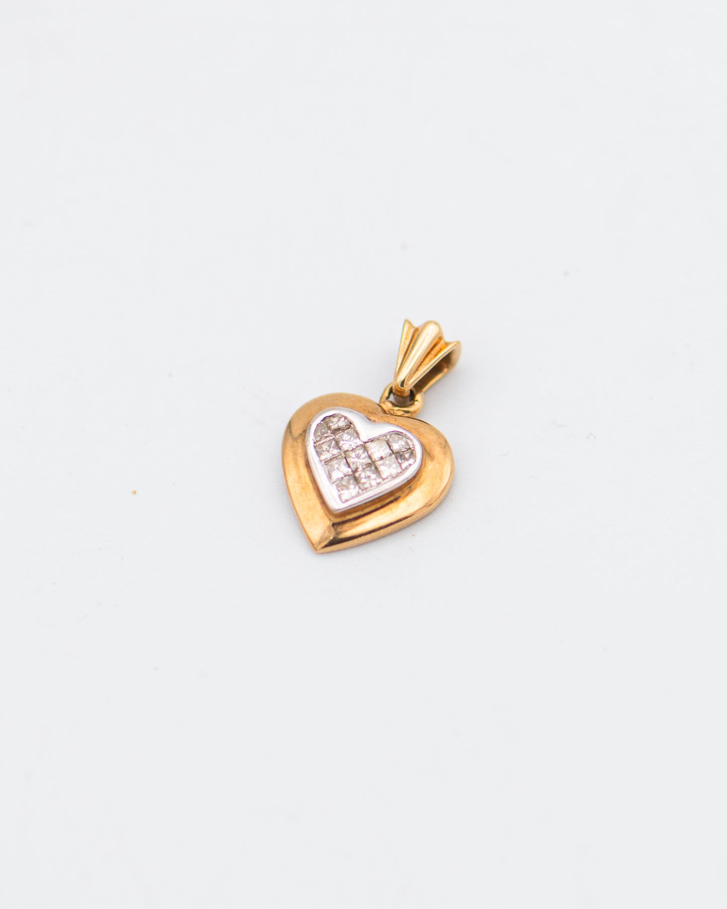 Vintage heart pendant 0060