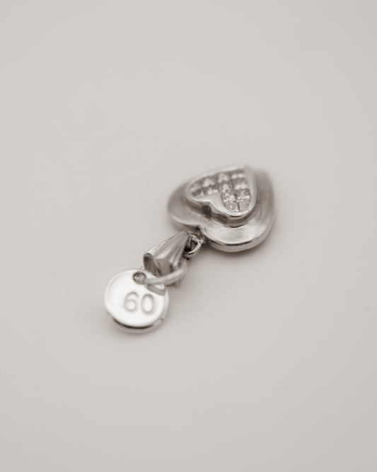 Vintage heart pendant 0060