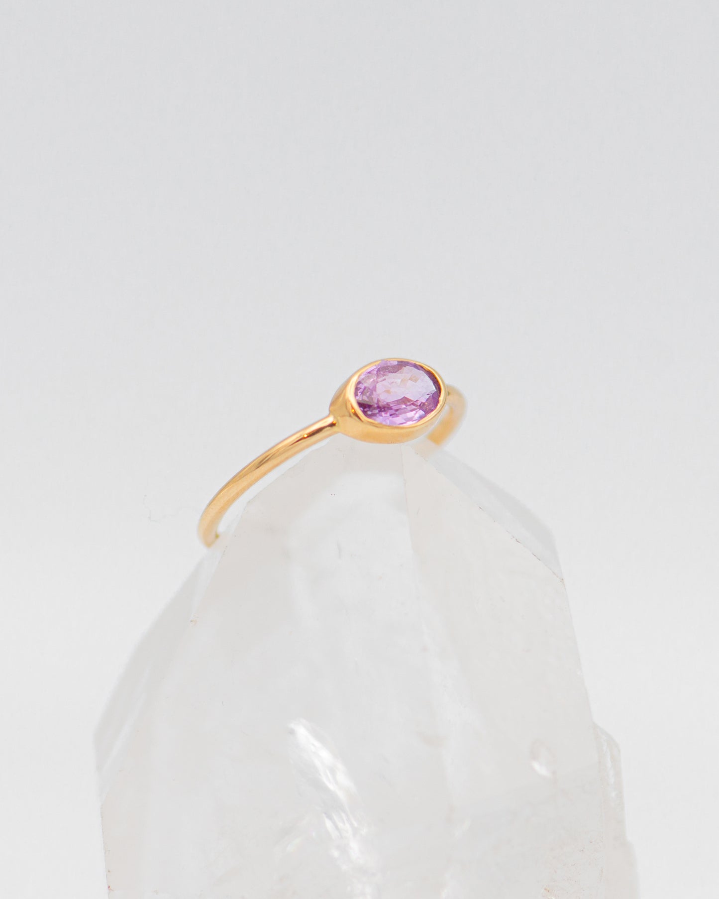 Pink Sapphire Ring 0042