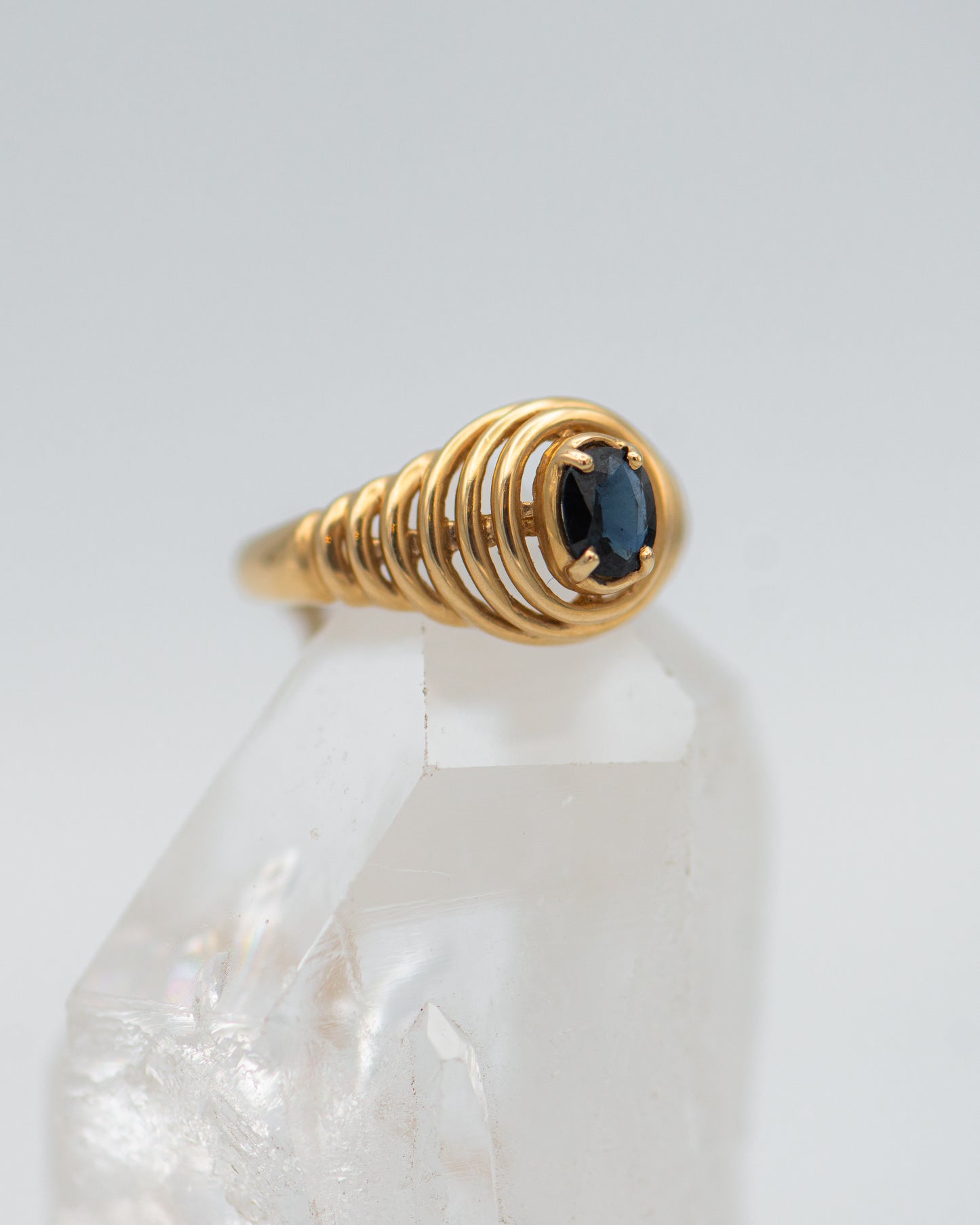 Blue Sapphire Ring 0061