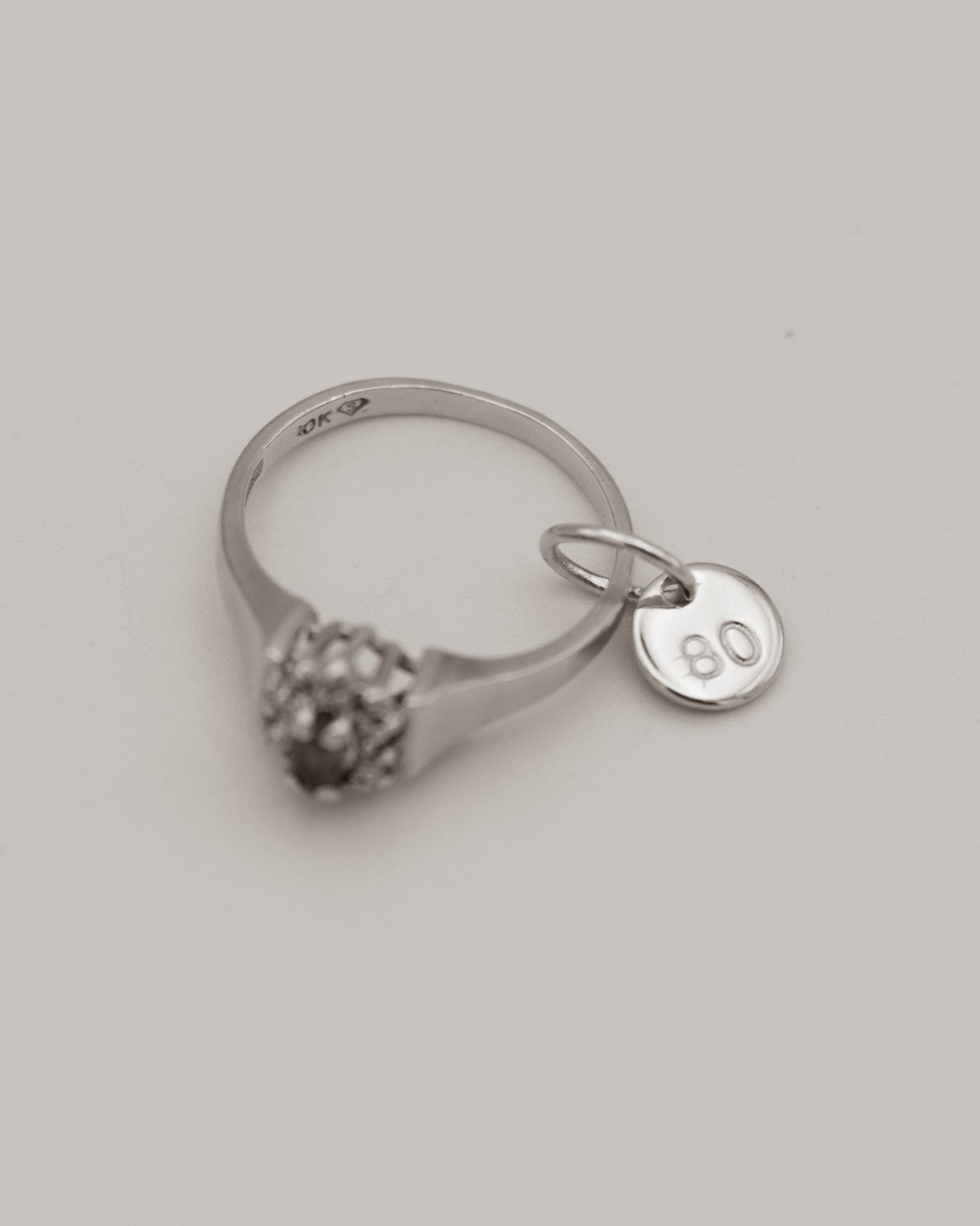 Ruby Flower Ring 0080