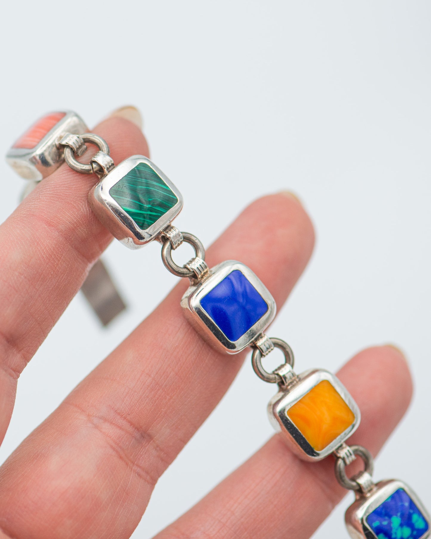 Multicolor Navajo Style Bracelet 00137