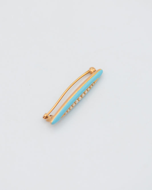 Antique enamel Pin 00114
