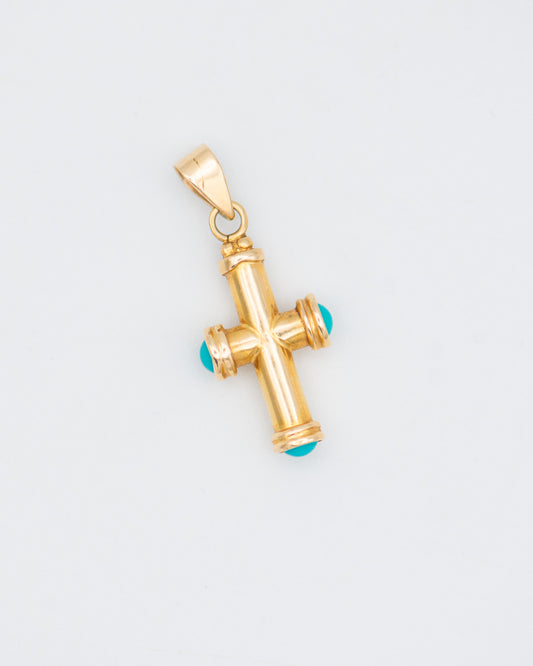 Turquoise Cross 00141