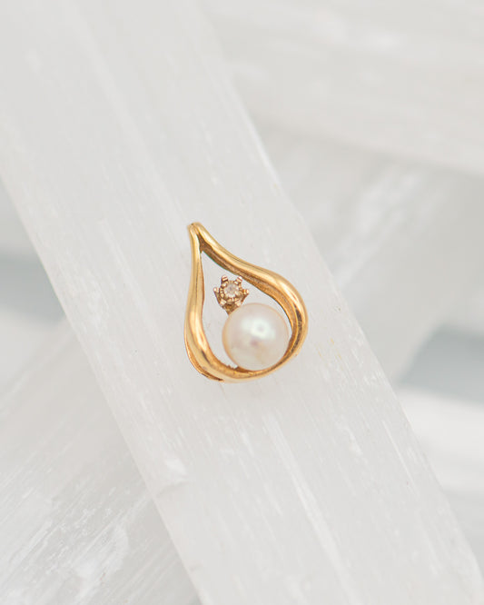 Vintage Pearl Pendant 00110