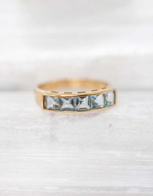 Petra Aquamarine Ring 0091