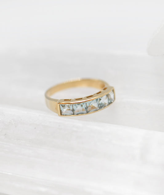 Petra Aquamarine Ring 0091