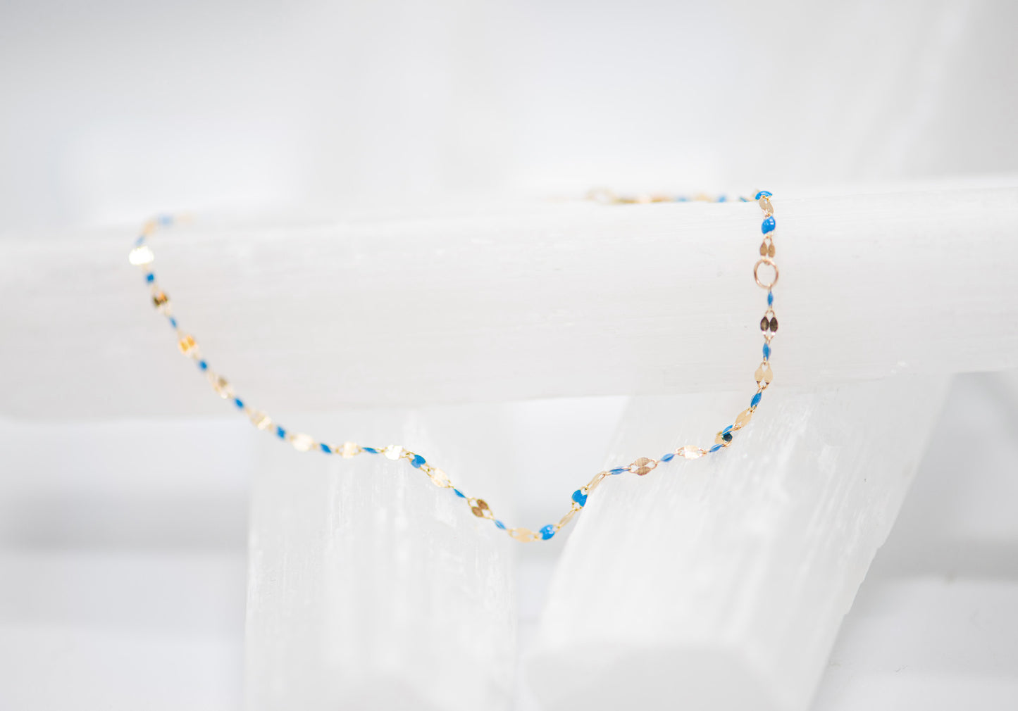 Enamel dot bracelet