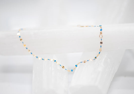 Enamel dot bracelet