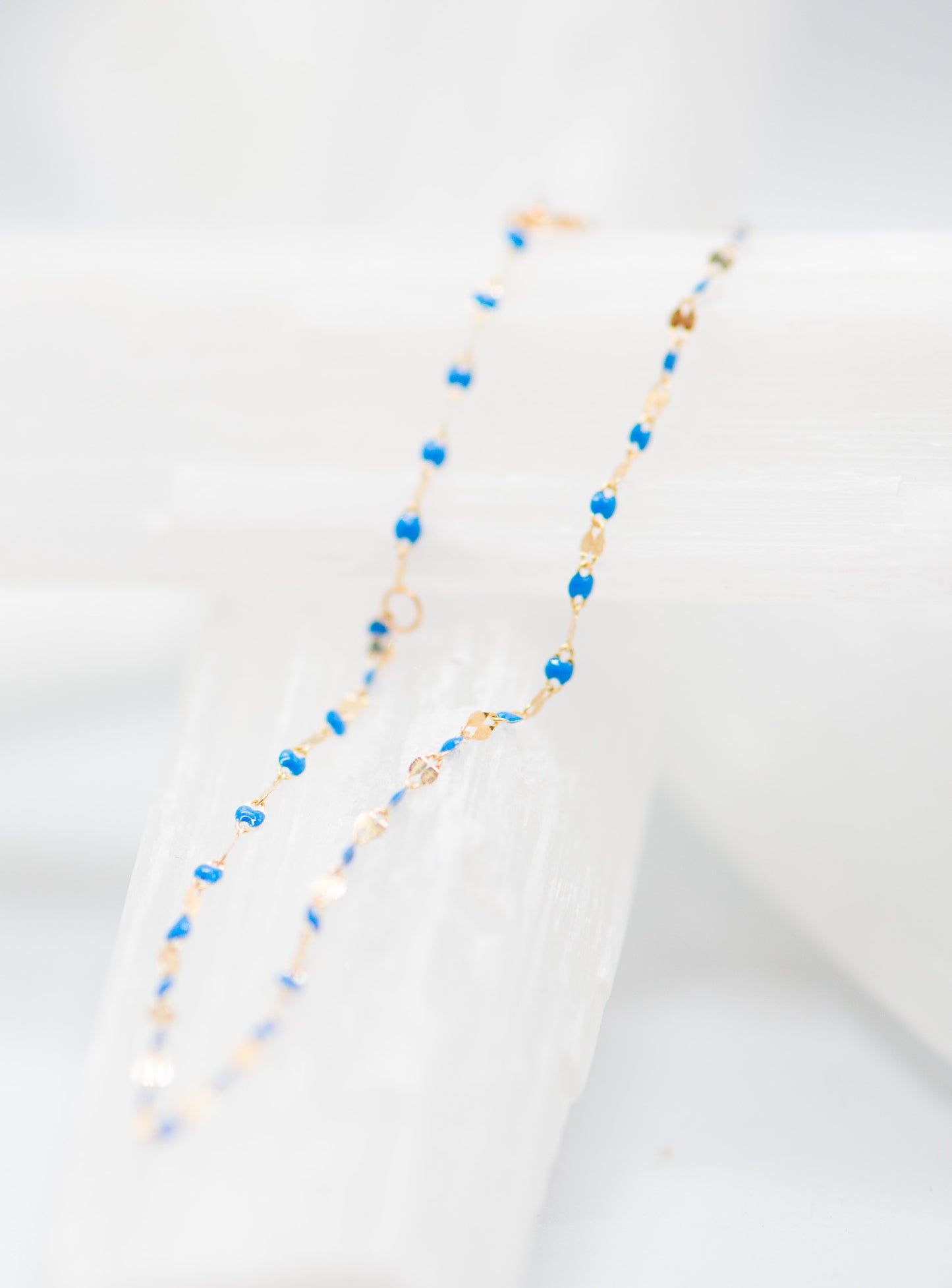 Enamel dot bracelet