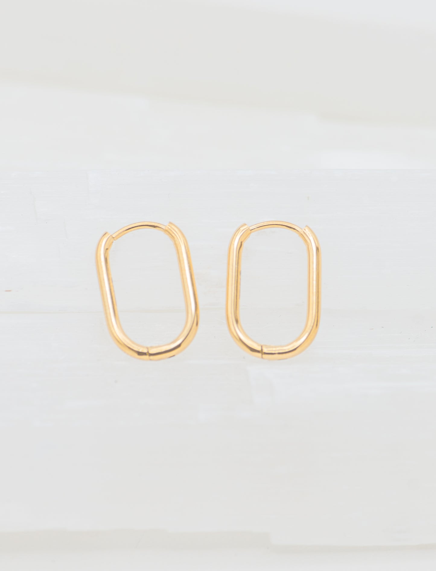 Maisy Oval Huggies Earring