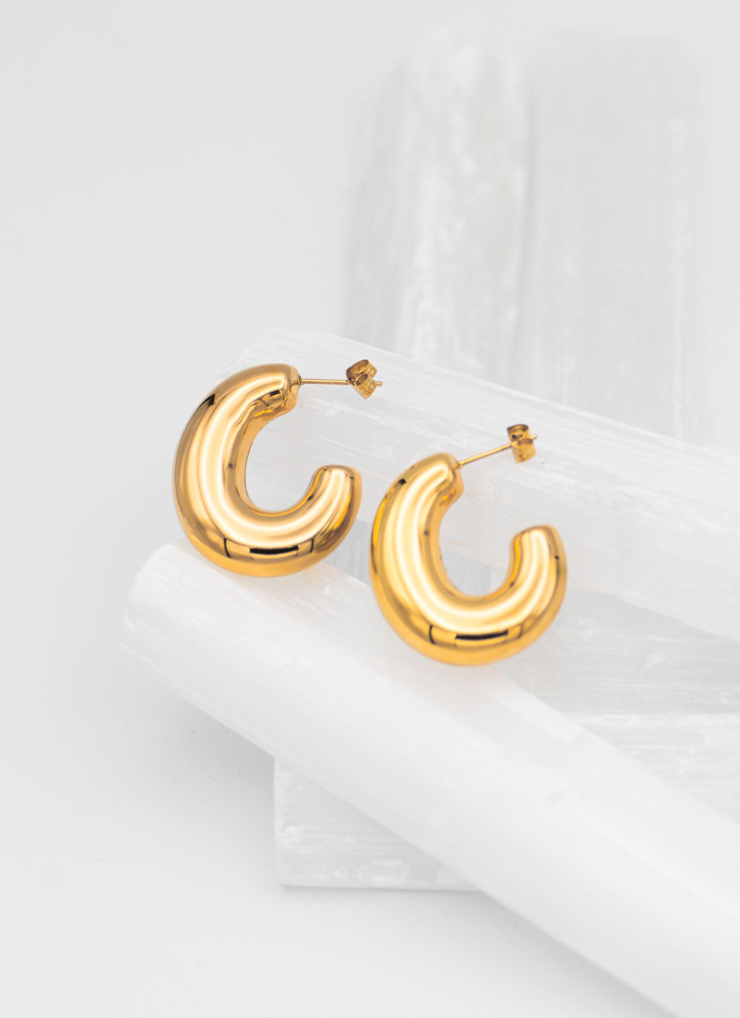 Ophelia Chunky Oval Hoops