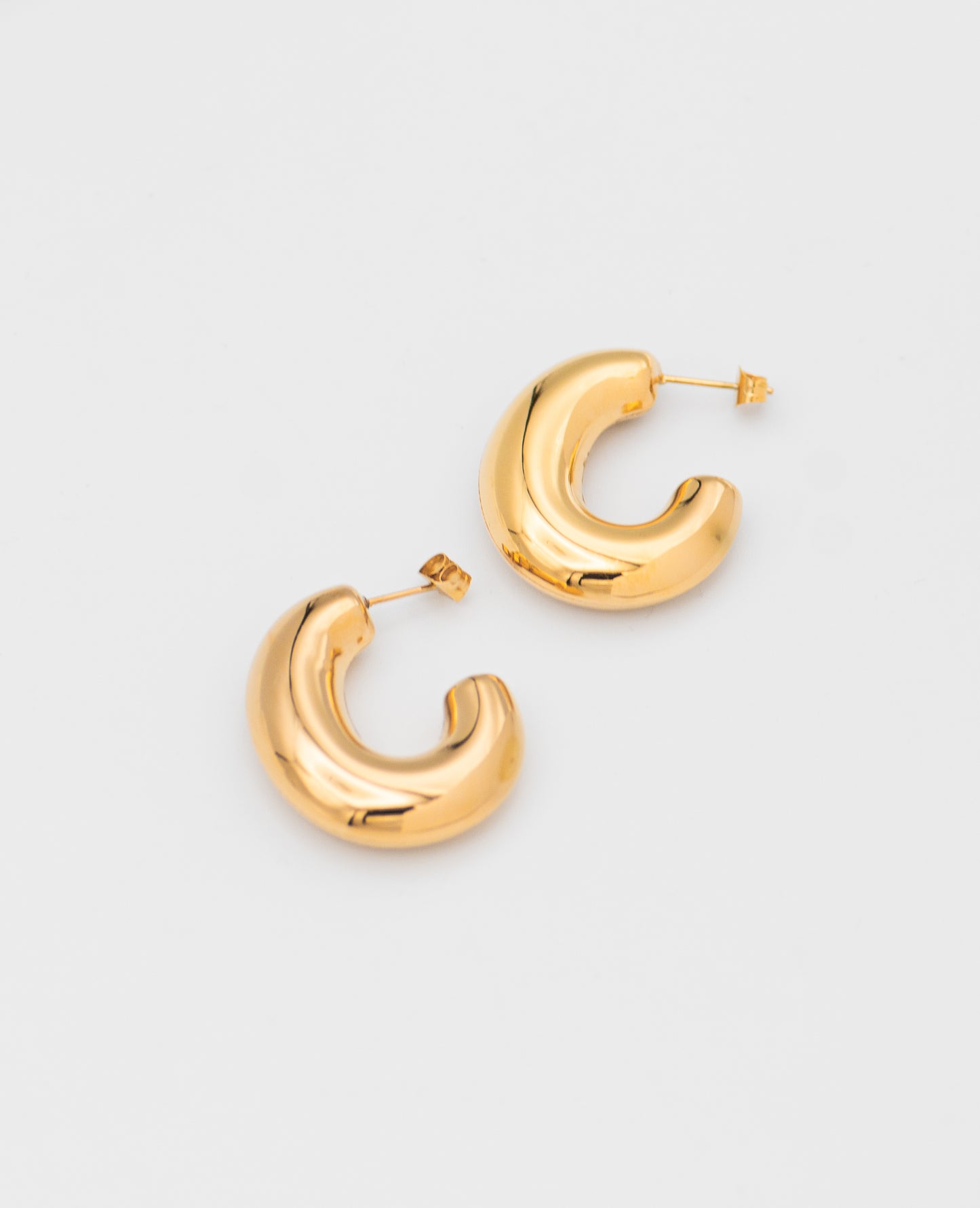 Ophelia Chunky Oval Hoops