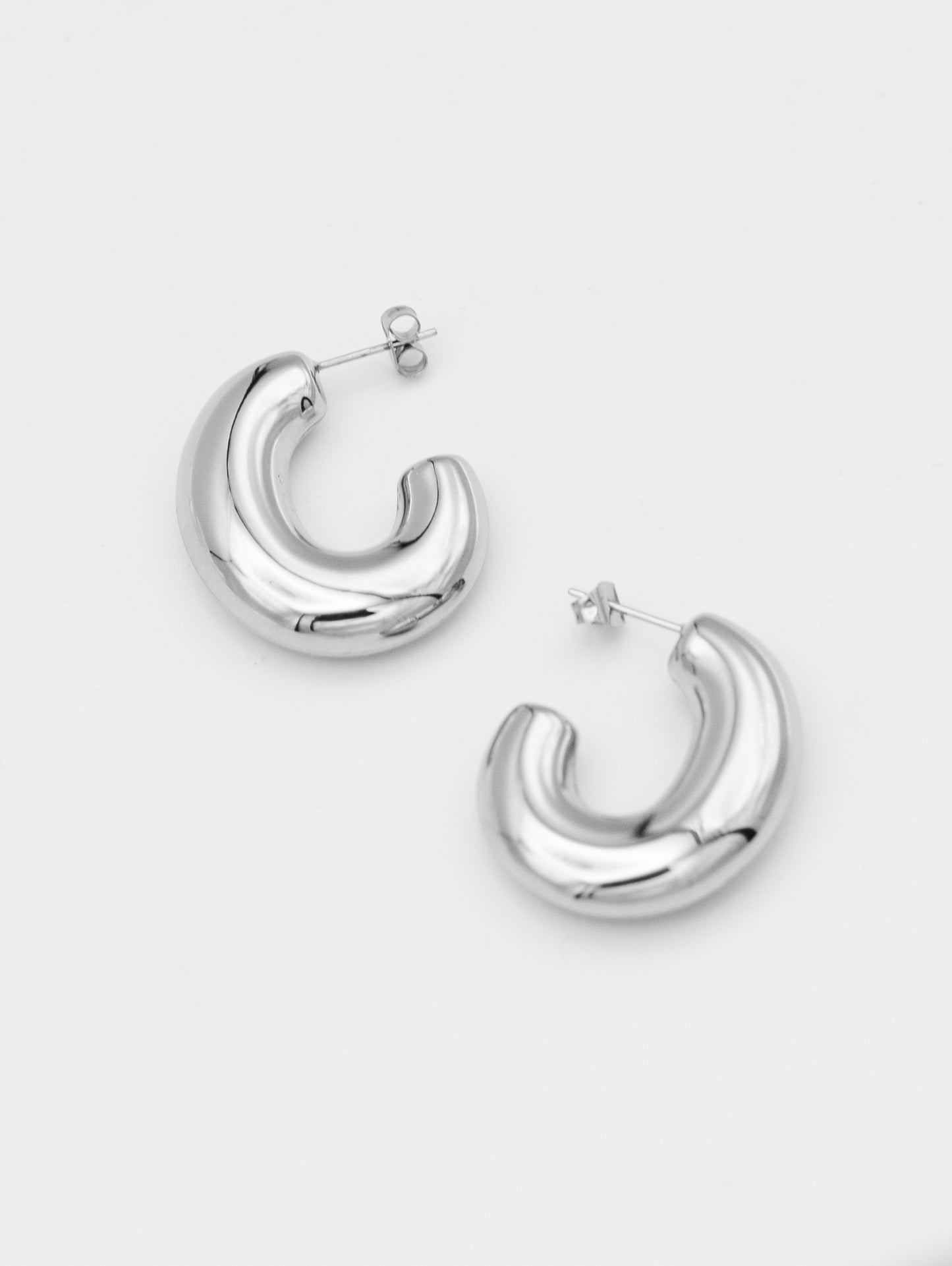 Ophelia Chunky Oval Hoops