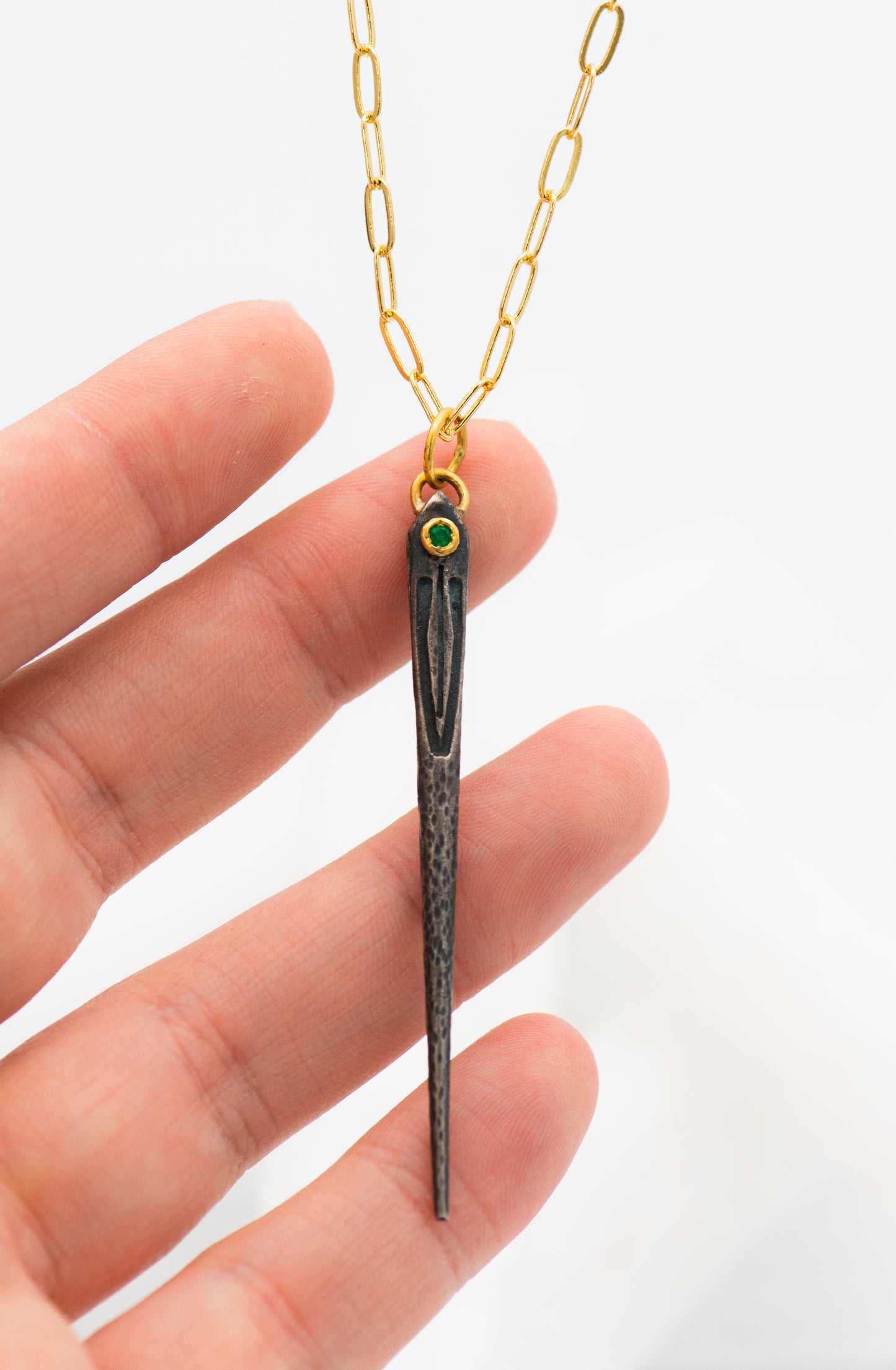 Sebastian Ancient Needle Pendant