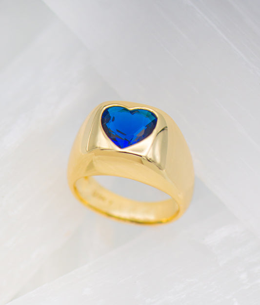 Andrea Heart Ring