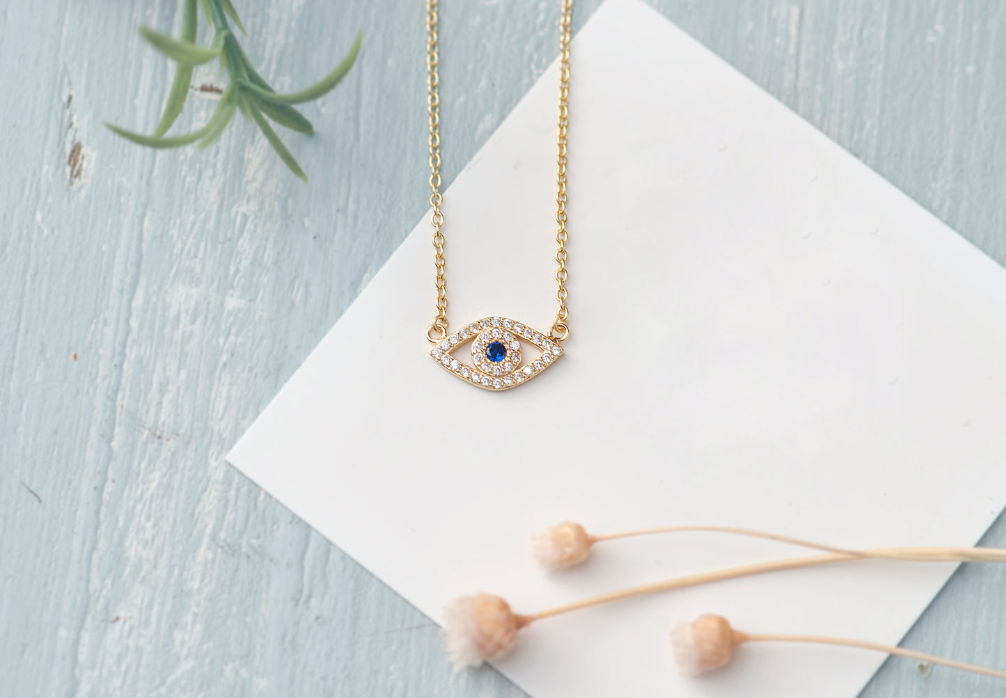 Evil Eye Necklace - Mottive.inc