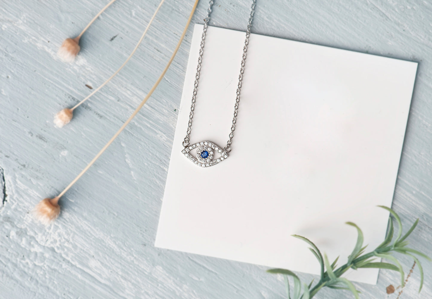 Evil Eye Necklace - Mottive.inc