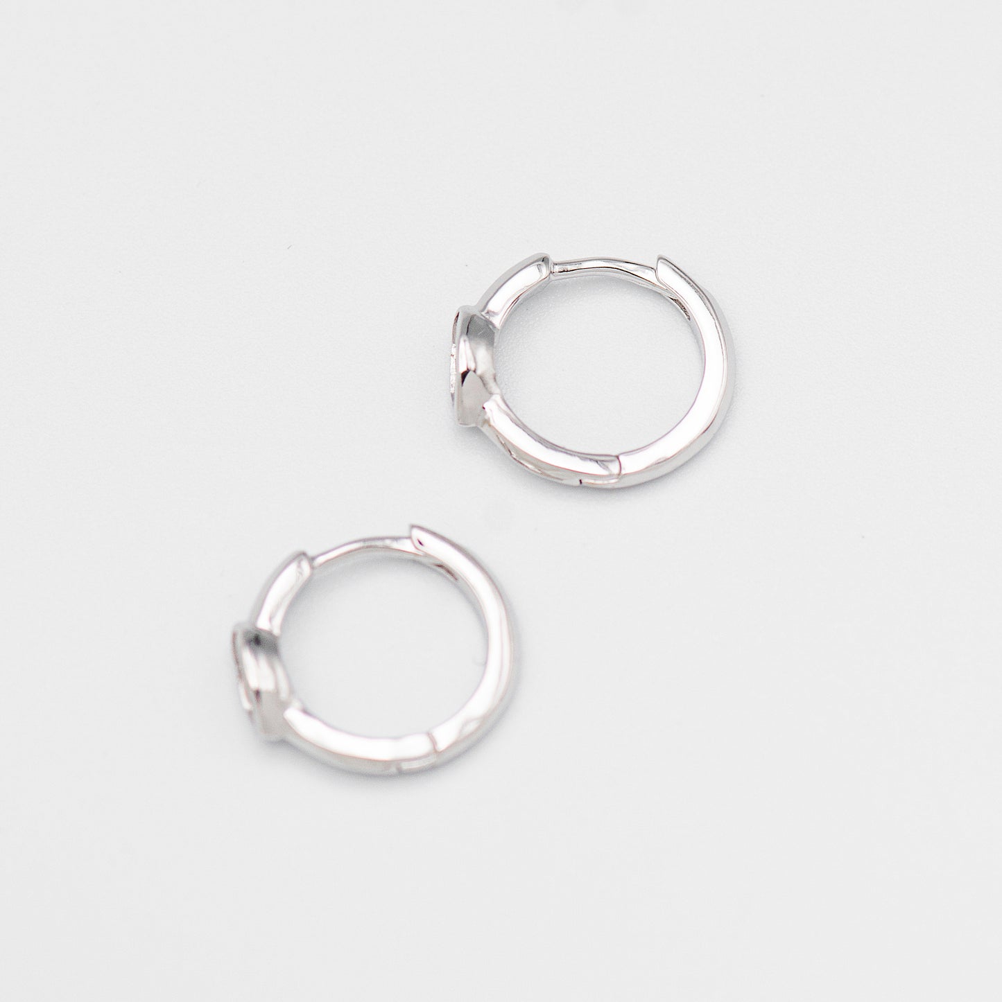 Marquise Huggie Earrings