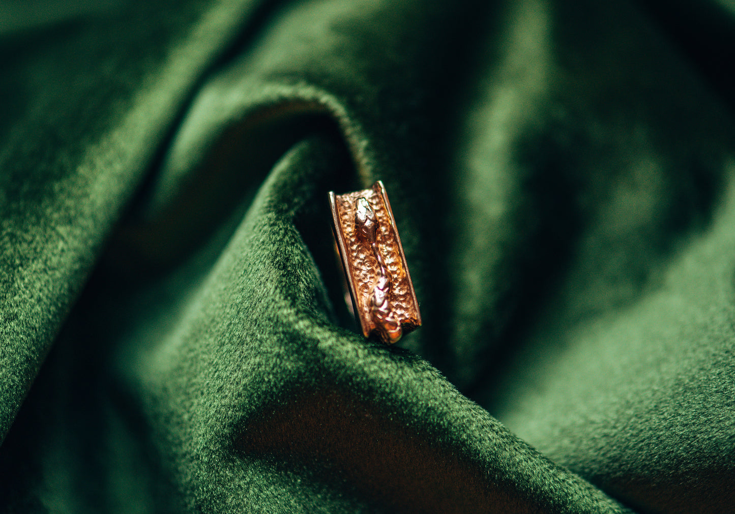 Hand-Carved Snake Ring - Mottive.inc